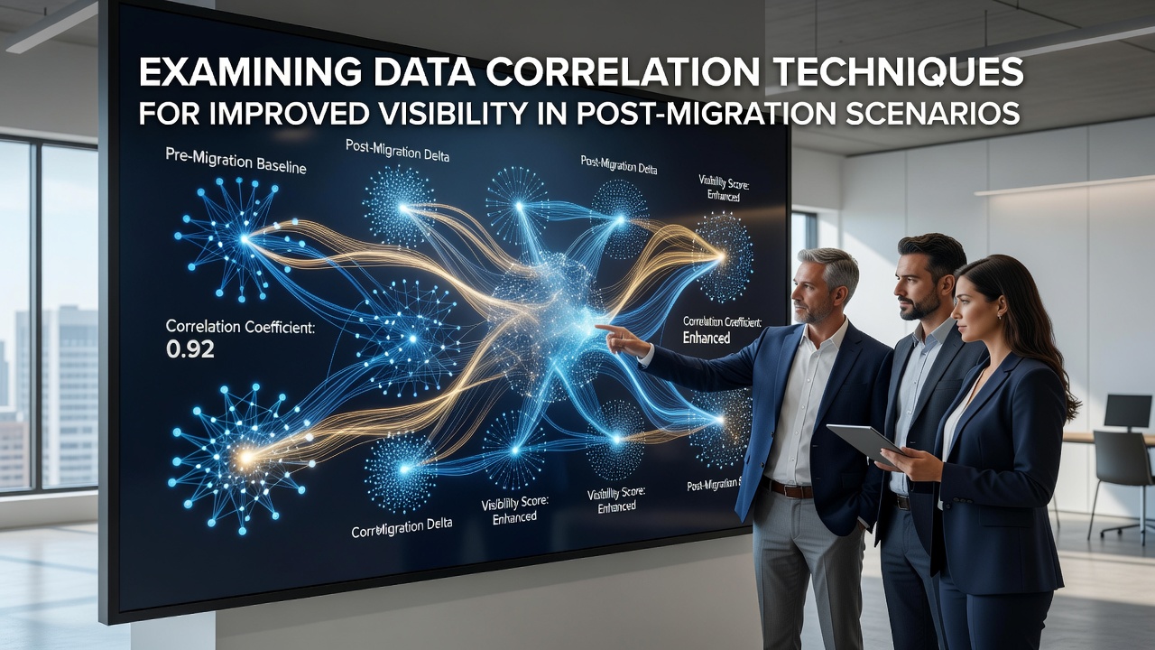 Examining Data Correlation Techniques for Improved Visibility in Post-Migration Scenarios