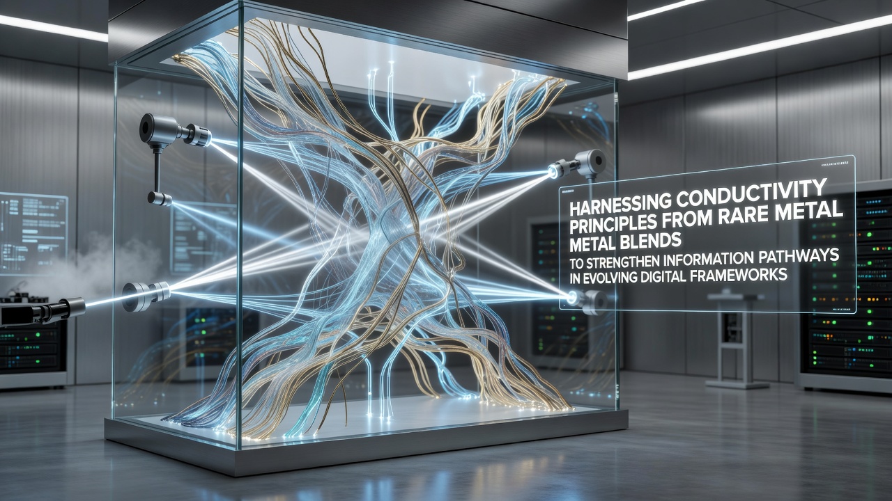 Harnessing Conductivity Principles from Rare Metal Blends to Strengthen Information Pathways in Evolving Digital Frameworks