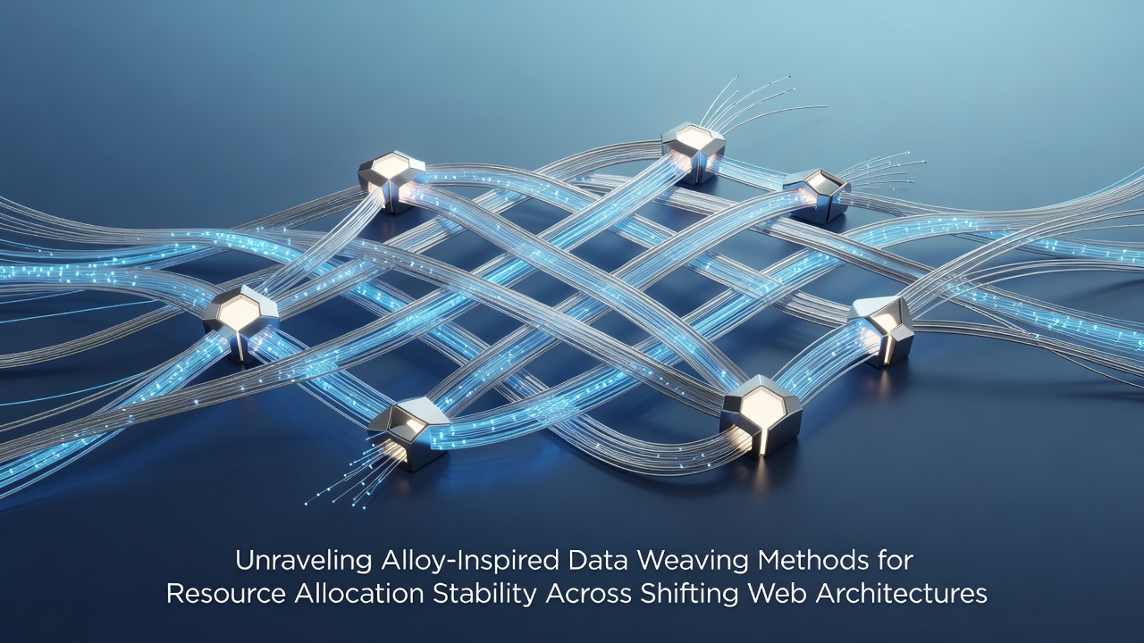 Unraveling Alloy-Inspired Data Weaving Methods for Resource Allocation Stability Across Shifting Web Architectures
